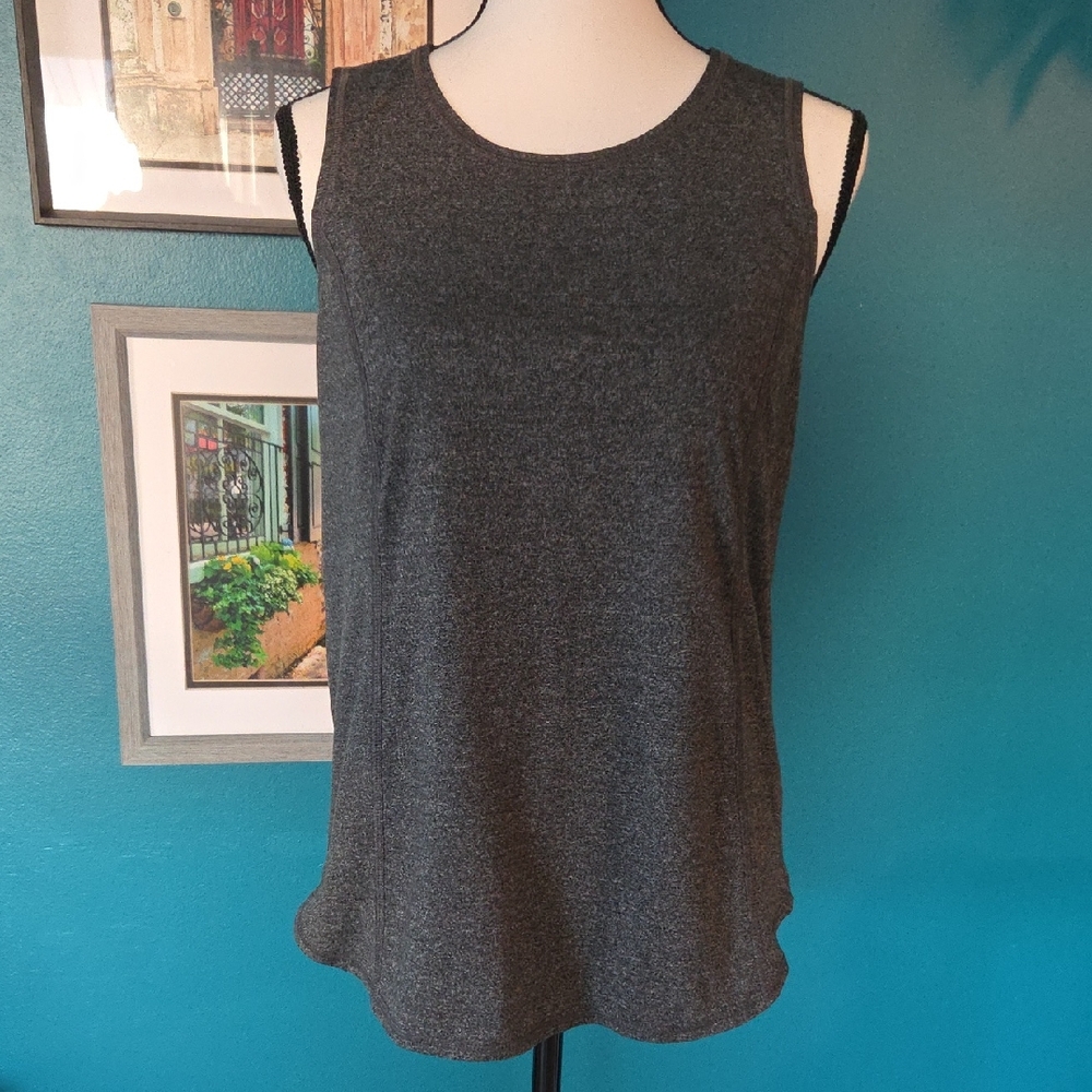 Market & Spruce Charcoal Tank Top